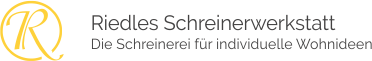 Riedles Schreinerei in Epfach Logo